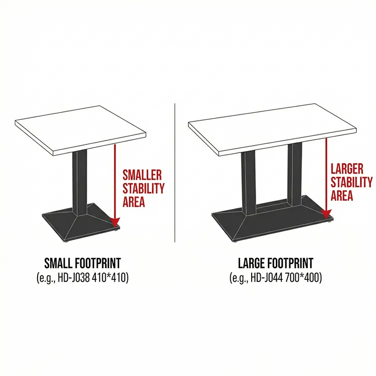 Haida Table Base Stability & Load Guide-05