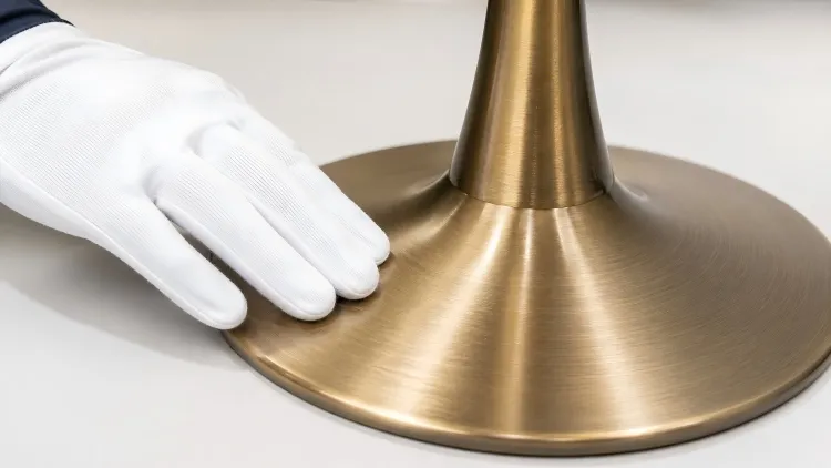 HD-J156 Stainless Steel Table Base Surface Quality Inspection