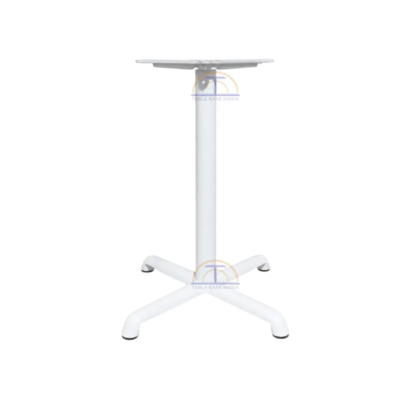 HD-J312 White Self Leveling Cast Iron Table Base-1
