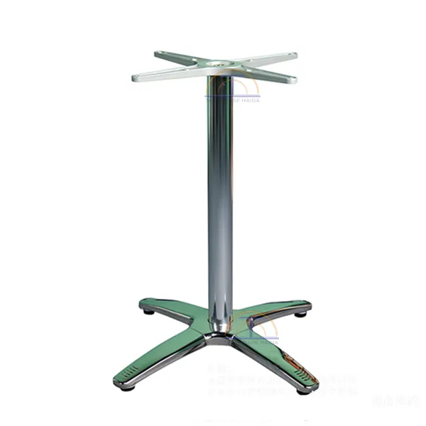Vintage Stainless Steel Round Pedestal Base HD-J133-2