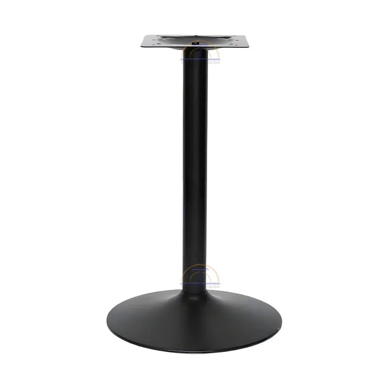 Cast Iron Round Trumpet Pedestal Base HD-J137-3