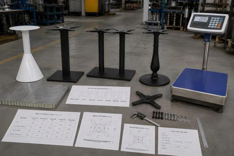Commercial Table Base Load Capacity Review