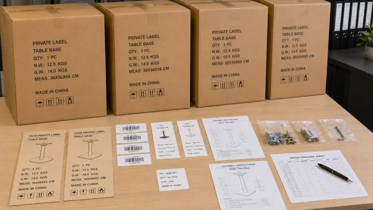 OEM Table Base Packaging