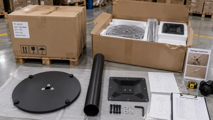 Transport Damage and Carton Inspection